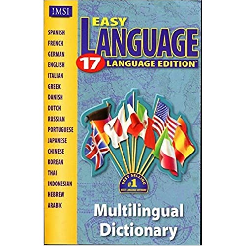 Easy Language 17 mutilingual Dictionary