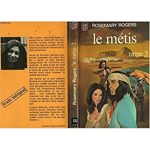 Le métis tome 2  Rosemary Rogers