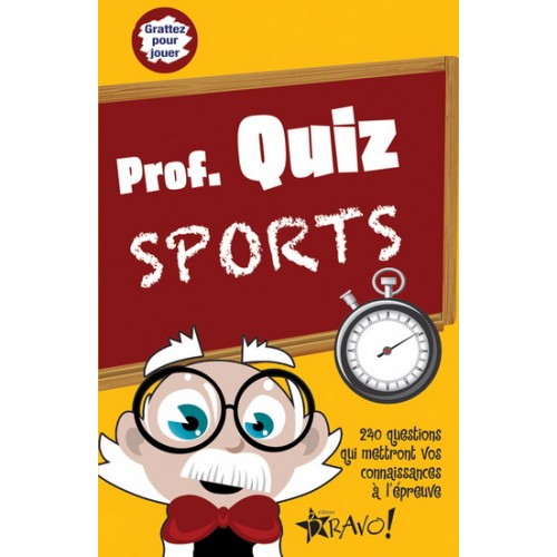 Prof Quiz Sports  Collectif