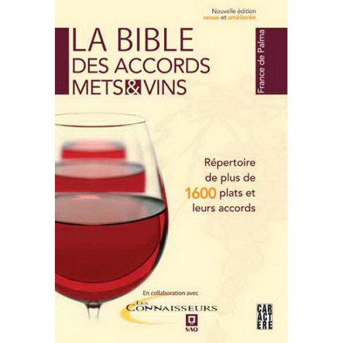 La bible des accords  mets et vins  France Palma 