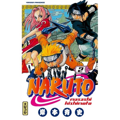 Naruto tome 2 Masashi Kishimoto